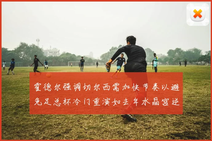 霍德尔强调切尔西需加快节奏以避免足总杯冷门重演如去年水晶宫逆袭曼城